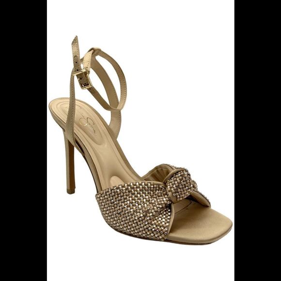 Jessica Simpson Women's Ohela Sandal Champagne Metallic - Medium - Picture 1 of 3